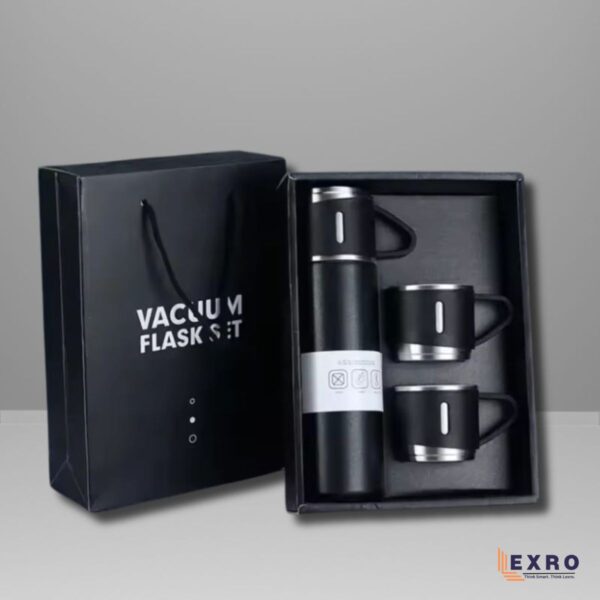3 in 1 vaccum flask water bottle