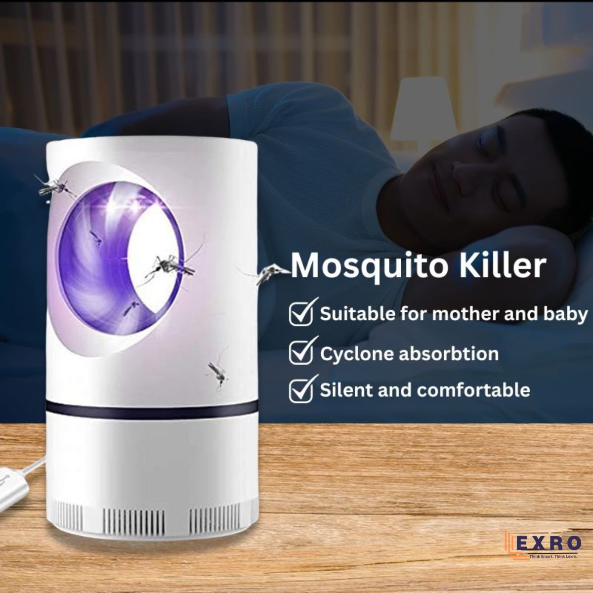 silent electric mosquito killer lamp